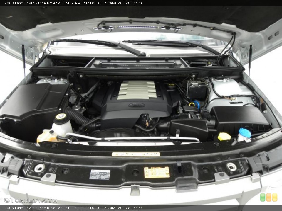4.4 Liter DOHC 32 Valve VCP V8 Engine for the 2008 Land Rover Range Rover #48966248