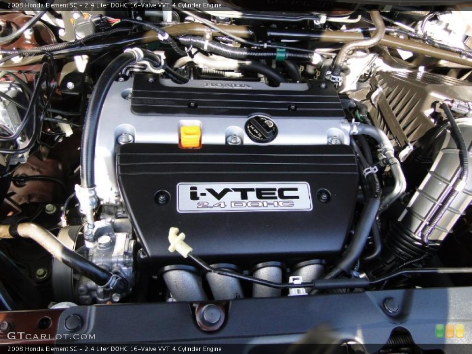 2.4 Liter DOHC 16-Valve VVT 4 Cylinder Engine for the 2008 Honda Element #48970253