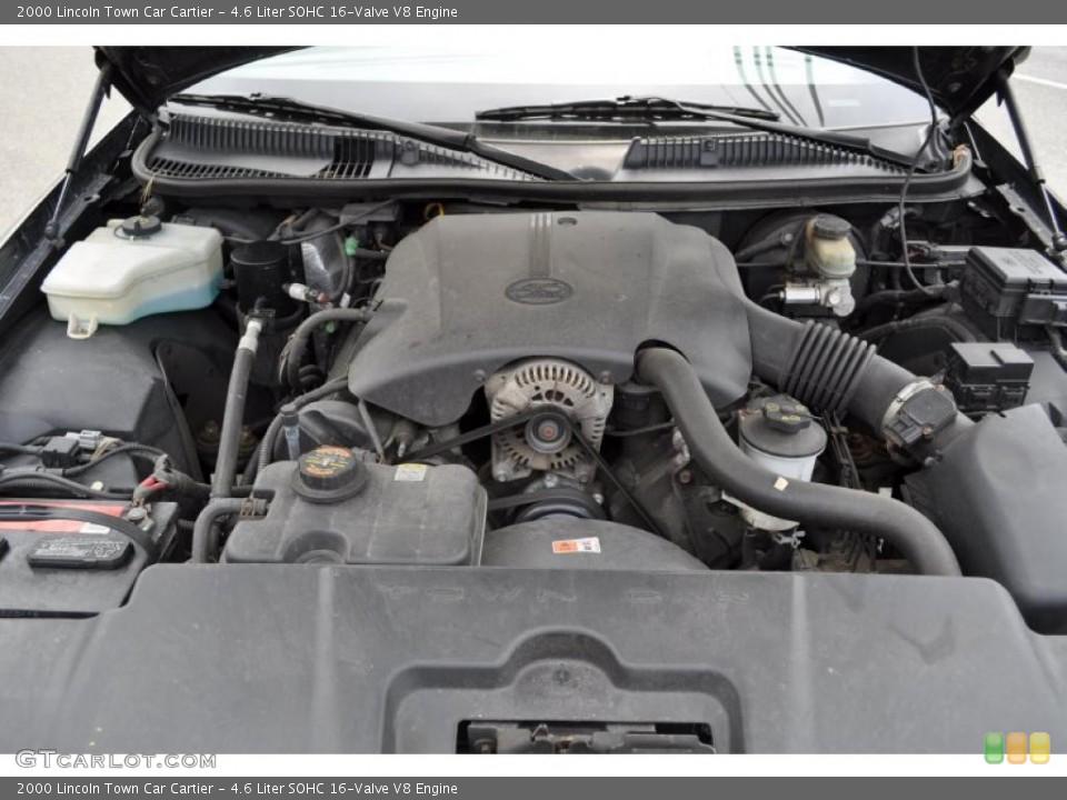 4.6 Liter SOHC 16-Valve V8 Engine for the 2000 Lincoln Town Car #48974003