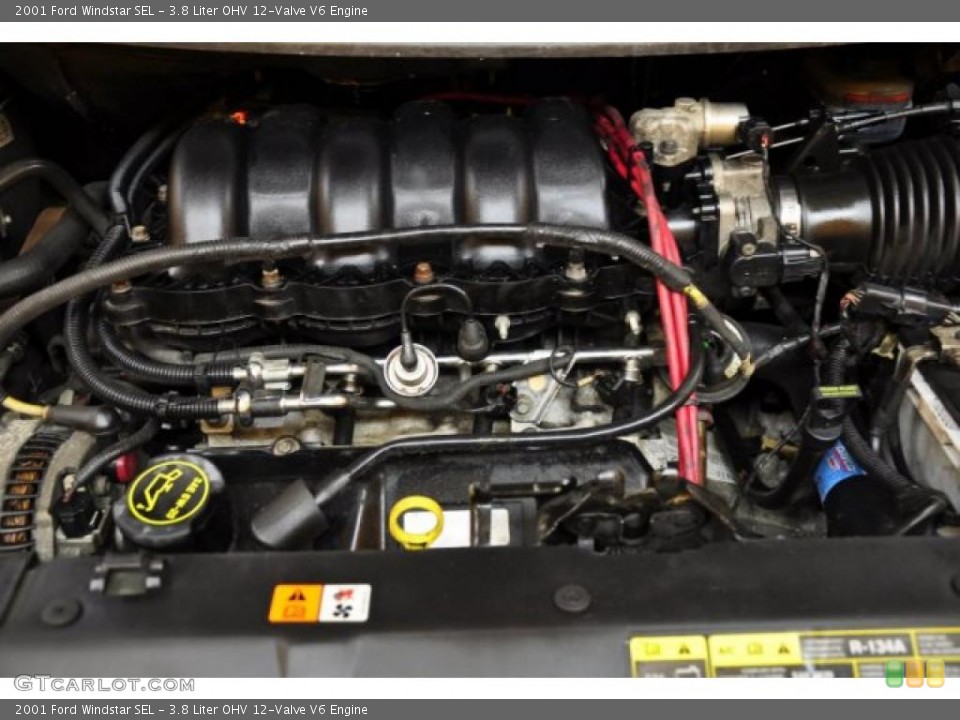 3.8 Liter OHV 12-Valve V6 Engine for the 2001 Ford Windstar #48974213