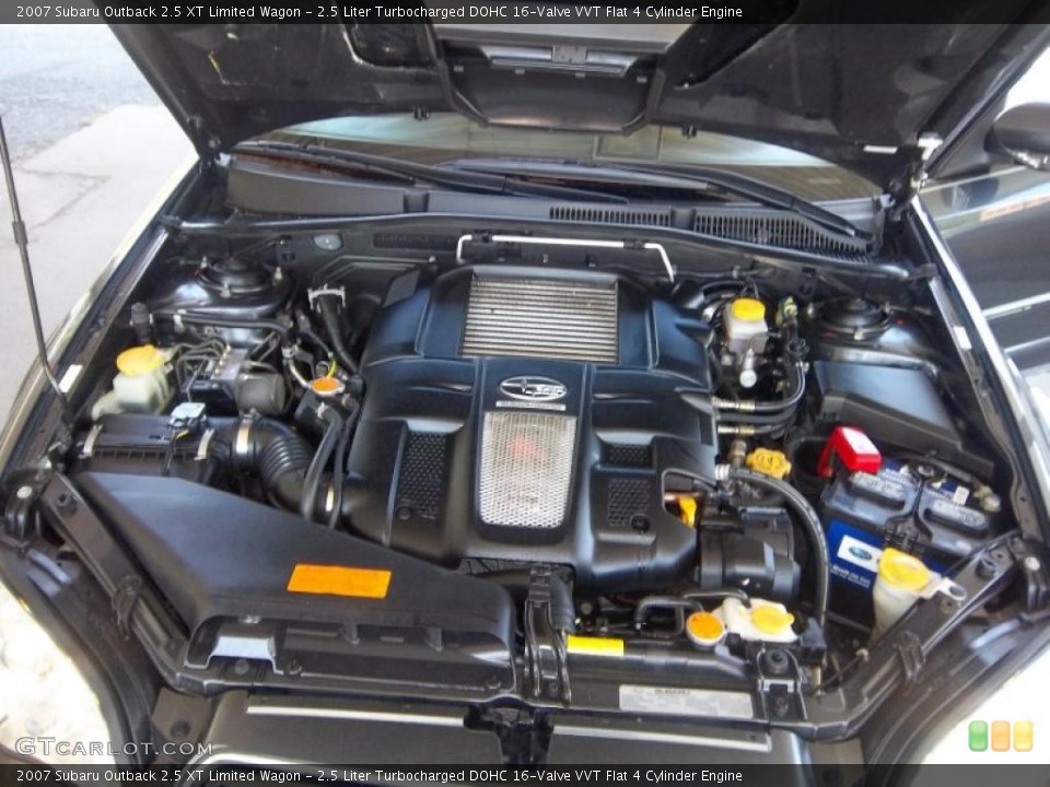 2.5 Liter Turbocharged DOHC 16-Valve VVT Flat 4 Cylinder Engine for the 2007 Subaru Outback #48974936