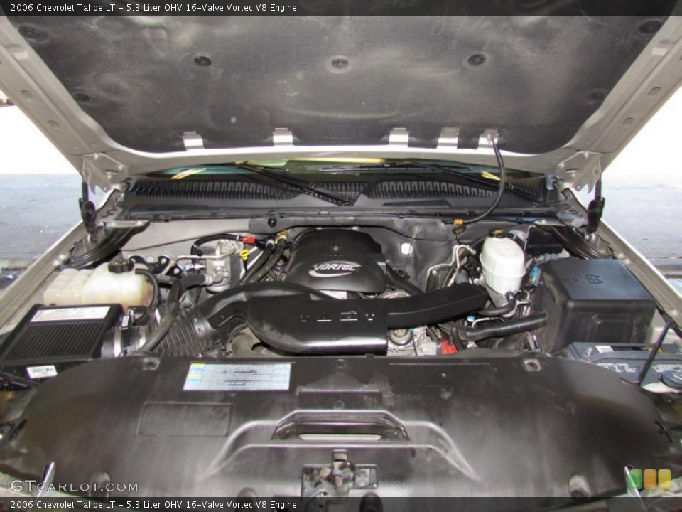 5.3 Liter OHV 16-Valve Vortec V8 Engine for the 2006 Chevrolet Tahoe #48980129