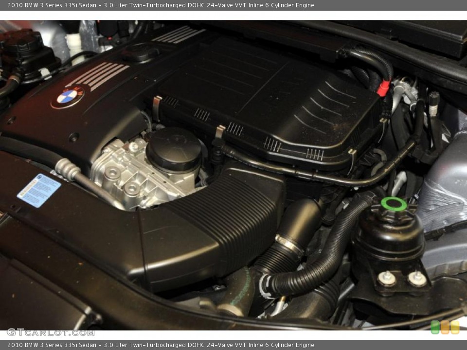 3.0 Liter Twin-Turbocharged DOHC 24-Valve VVT Inline 6 Cylinder Engine for the 2010 BMW 3 Series #48998180