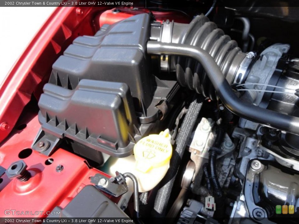 3.8 Liter OHV 12-Valve V6 Engine for the 2002 Chrysler Town & Country #48998647