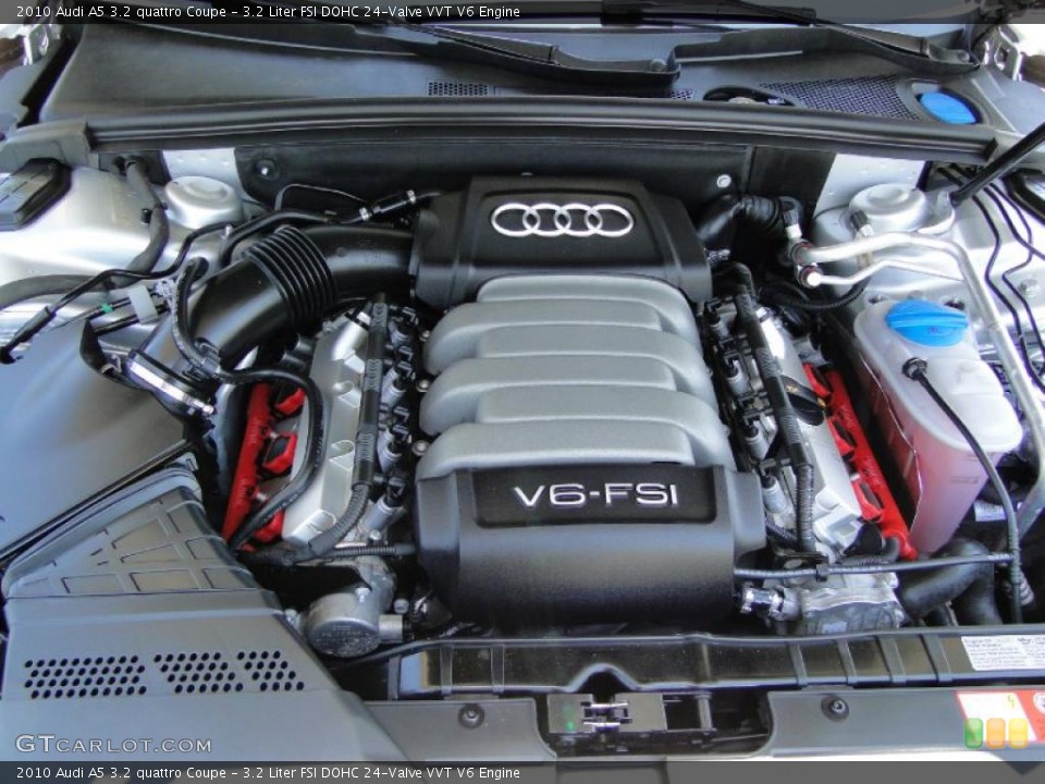 3.2 Liter FSI DOHC 24-Valve VVT V6 Engine for the 2010 Audi A5 #49005653
