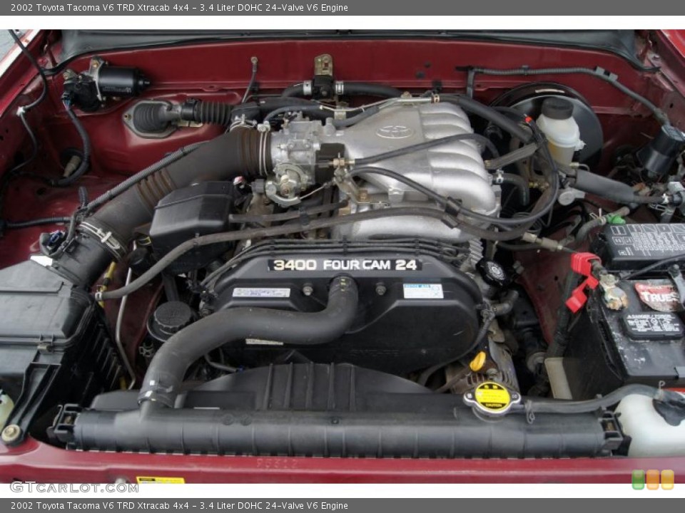 3.4 Liter DOHC 24-Valve V6 Engine for the 2002 Toyota Tacoma #49013708