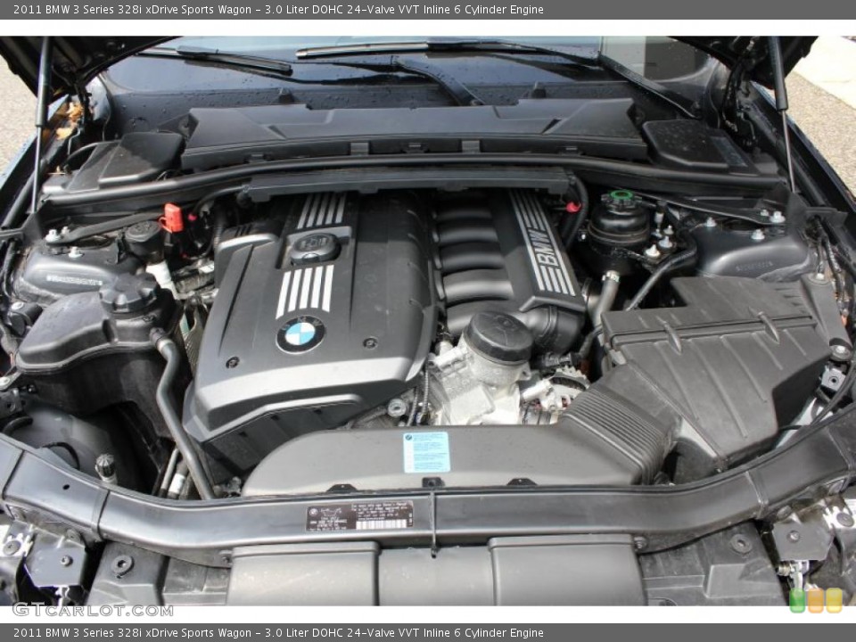 3.0 Liter DOHC 24-Valve VVT Inline 6 Cylinder Engine for the 2011 BMW 3 Series #49026879