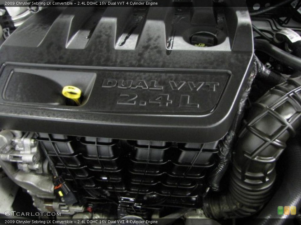 2.4L DOHC 16V Dual VVT 4 Cylinder Engine for the 2009 Chrysler Sebring #49028591
