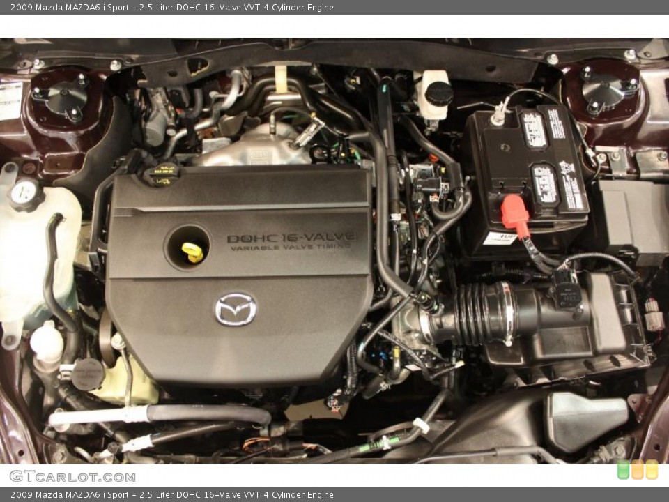 2.5 Liter DOHC 16-Valve VVT 4 Cylinder Engine for the 2009 Mazda MAZDA6 #49029549