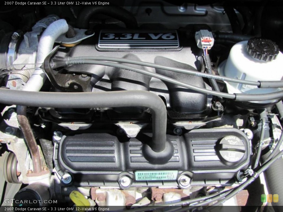 3.3 Liter OHV 12-Valve V6 Engine for the 2007 Dodge Caravan #49034199