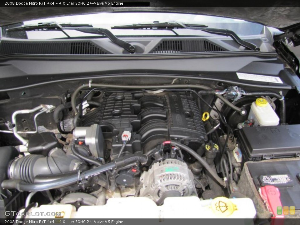 4.0 Liter SOHC 24-Valve V6 Engine for the 2008 Dodge Nitro #49040448