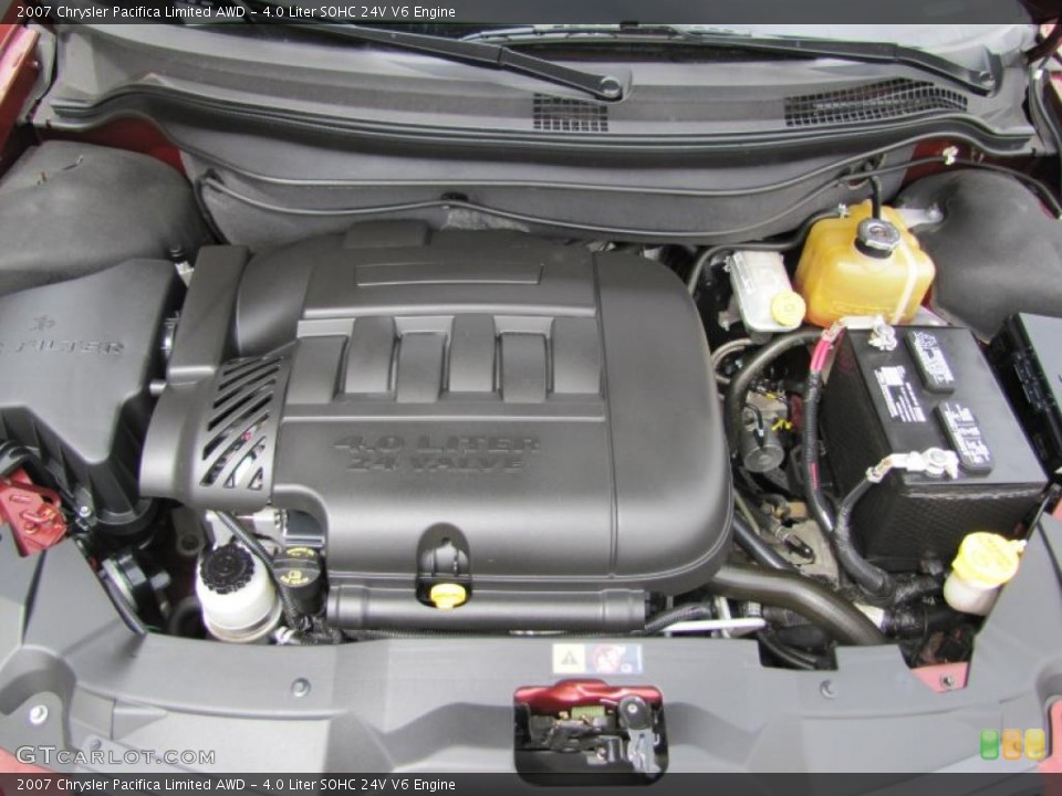 4.0 Liter SOHC 24V V6 Engine for the 2007 Chrysler Pacifica #49041855