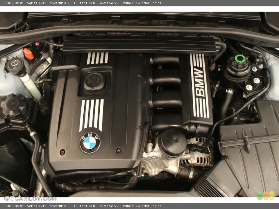 3.0 Liter DOHC 24-Valve VVT Inline 6 Cylinder Engine for the 2009 BMW 1 Series #49045963