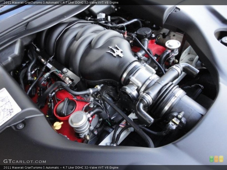 4.7 Liter DOHC 32-Valve VVT V8 Engine for the 2011 Maserati GranTurismo #49052600