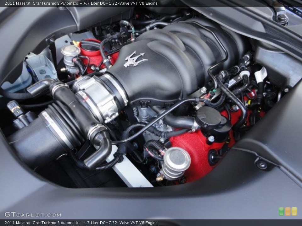 4.7 Liter DOHC 32-Valve VVT V8 Engine for the 2011 Maserati GranTurismo #49052627
