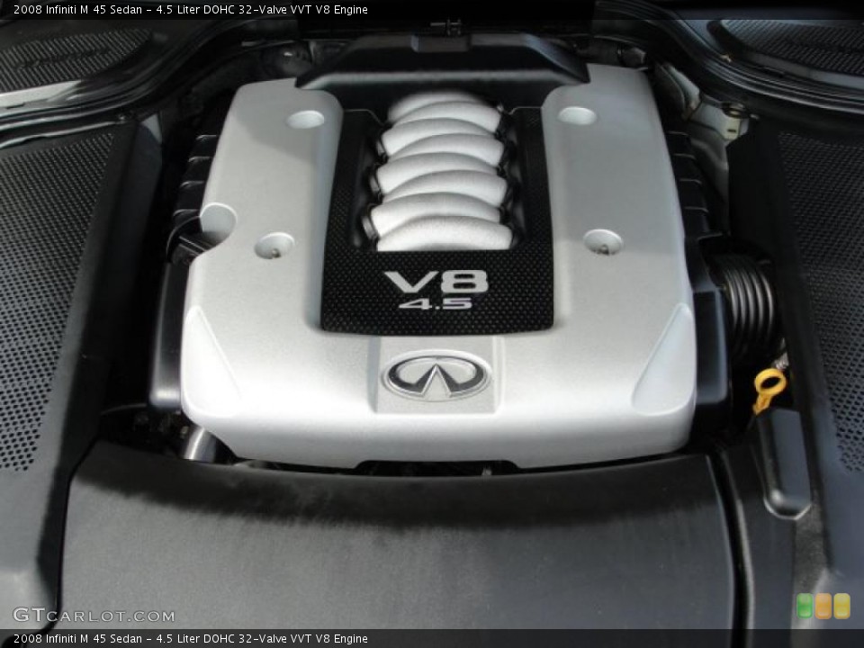 4.5 Liter DOHC 32-Valve VVT V8 Engine for the 2008 Infiniti M #49055399
