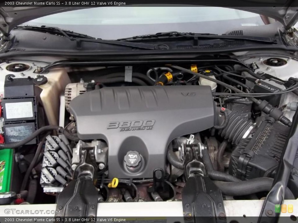 3.8 Liter OHV 12 Valve V6 Engine for the 2003 Chevrolet Monte Carlo #49056281