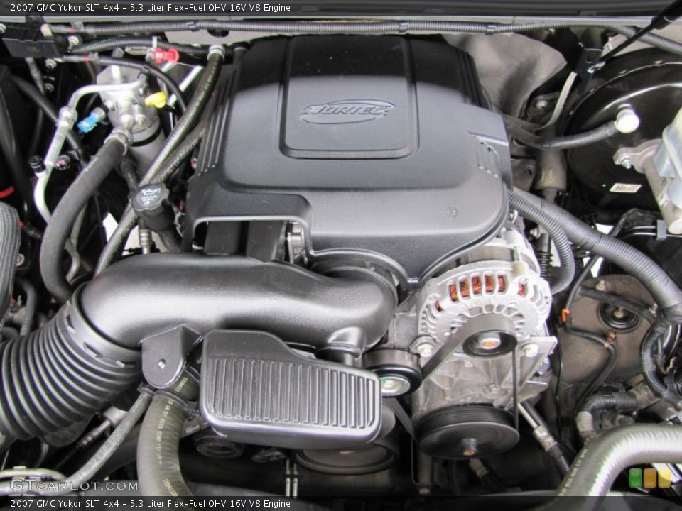 5.3 Liter Flex-Fuel OHV 16V V8 Engine for the 2007 GMC Yukon #49058804