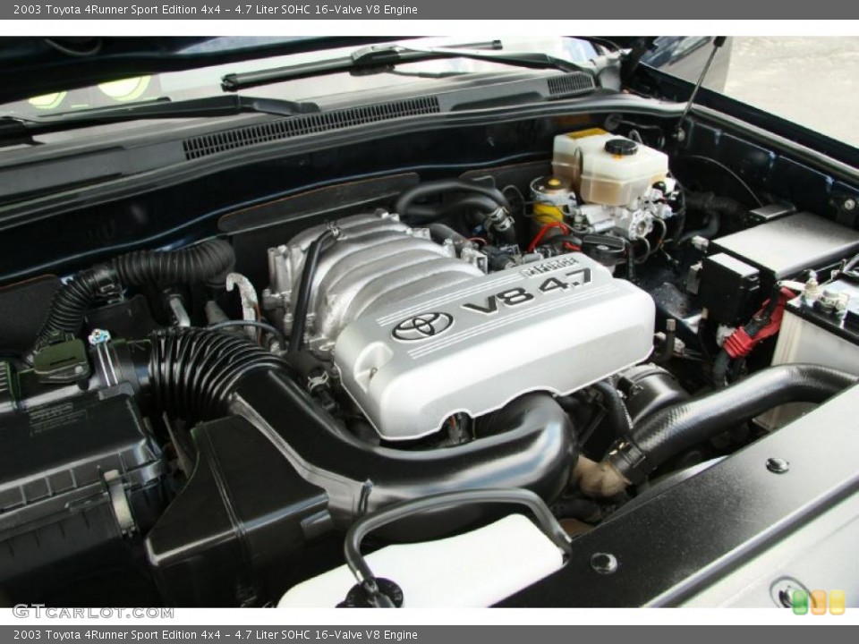 4.7 Liter SOHC 16-Valve V8 Engine for the 2003 Toyota 4Runner #49059668