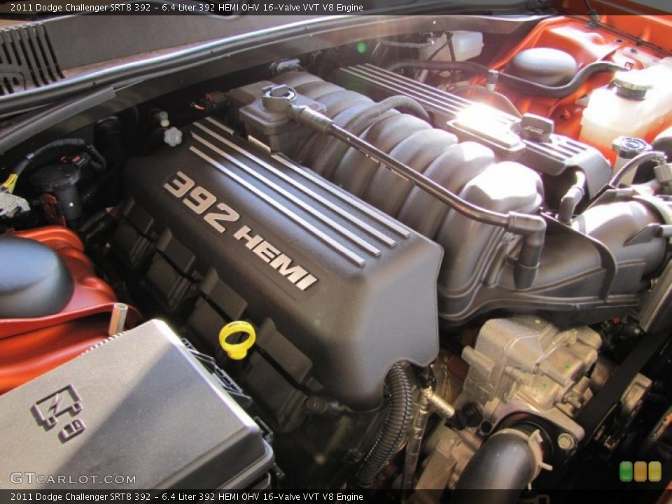 6.4 Liter 392 HEMI OHV 16-Valve VVT V8 Engine for the 2011 Dodge Challenger #49063052