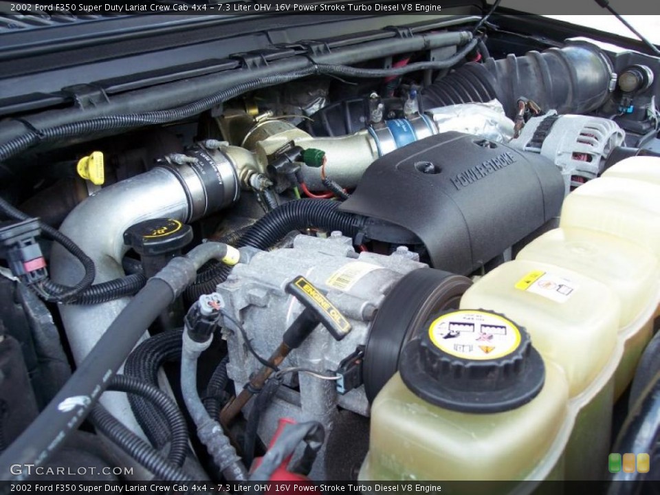 7.3 Liter OHV 16V Power Stroke Turbo Diesel V8 Engine for the 2002 Ford F350 Super Duty #49063556