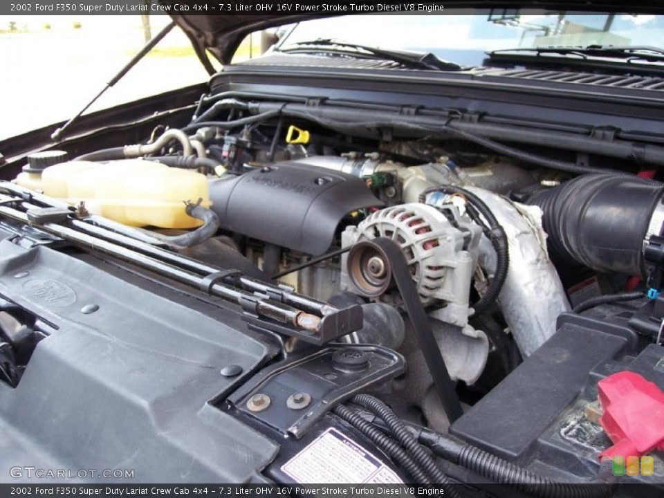 7.3 Liter OHV 16V Power Stroke Turbo Diesel V8 Engine for the 2002 Ford F350 Super Duty #49063568