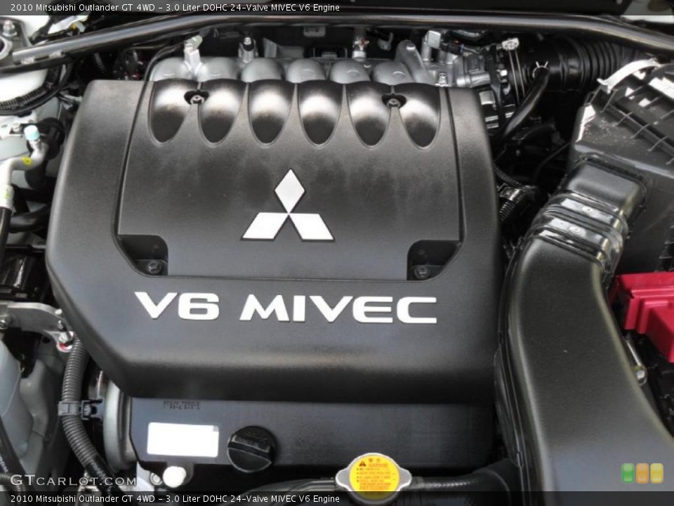 3.0 Liter DOHC 24-Valve MIVEC V6 Engine for the 2010 Mitsubishi Outlander #49065486