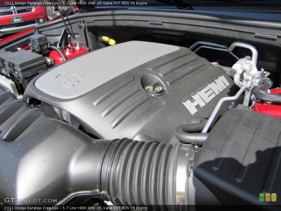 5.7 Liter HEMI OHV 16-Valve VVT MDS V8 Engine for the 2011 Dodge Durango #49065521