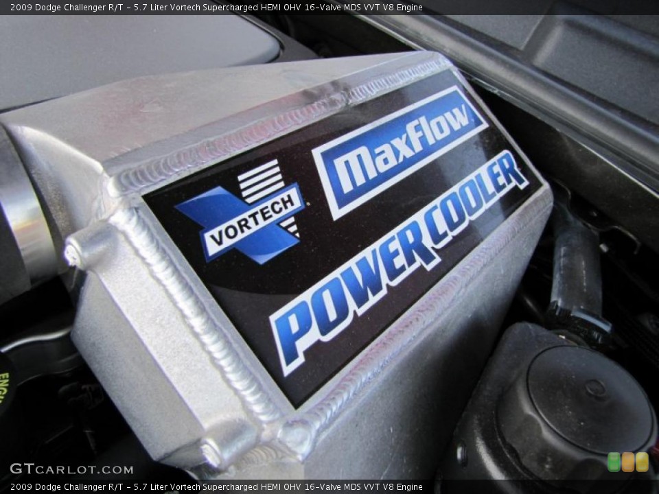 5.7 Liter Vortech Supercharged HEMI OHV 16-Valve MDS VVT V8 Engine for the 2009 Dodge Challenger #49069502