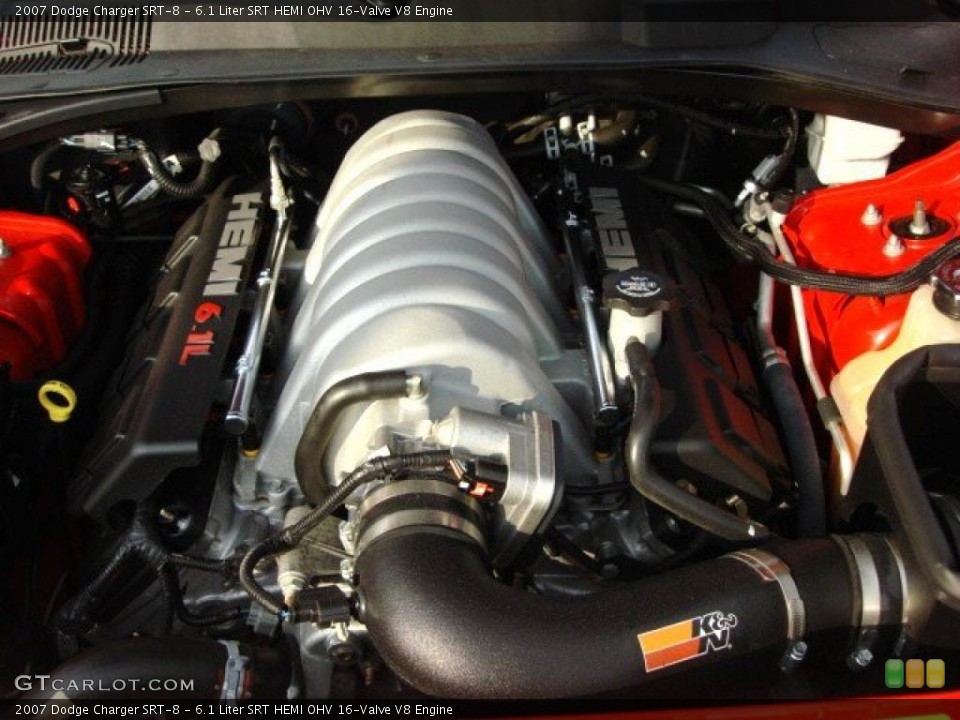 6.1 Liter SRT HEMI OHV 16-Valve V8 Engine for the 2007 Dodge Charger #49076432