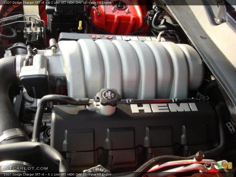 6.1 Liter SRT HEMI OHV 16-Valve V8 Engine for the 2007 Dodge Charger #49076463