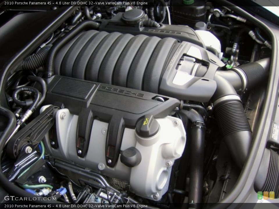 4.8 Liter DFI DOHC 32-Valve VarioCam Plus V8 Engine for the 2010 Porsche Panamera #49078028