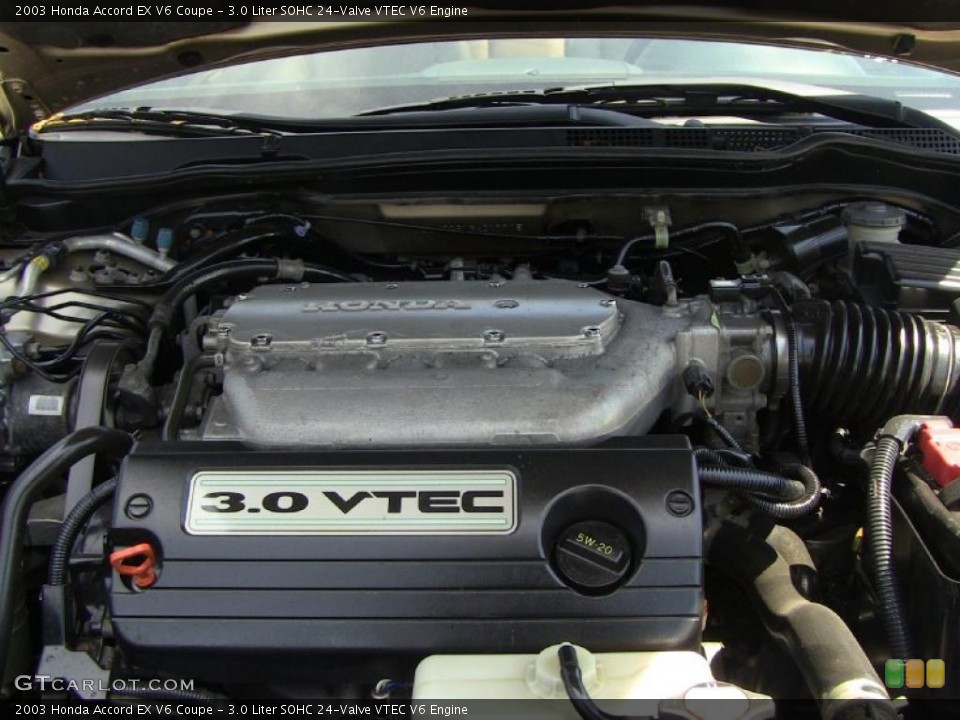 3.0 Liter SOHC 24-Valve VTEC V6 Engine for the 2003 Honda Accord #49079909