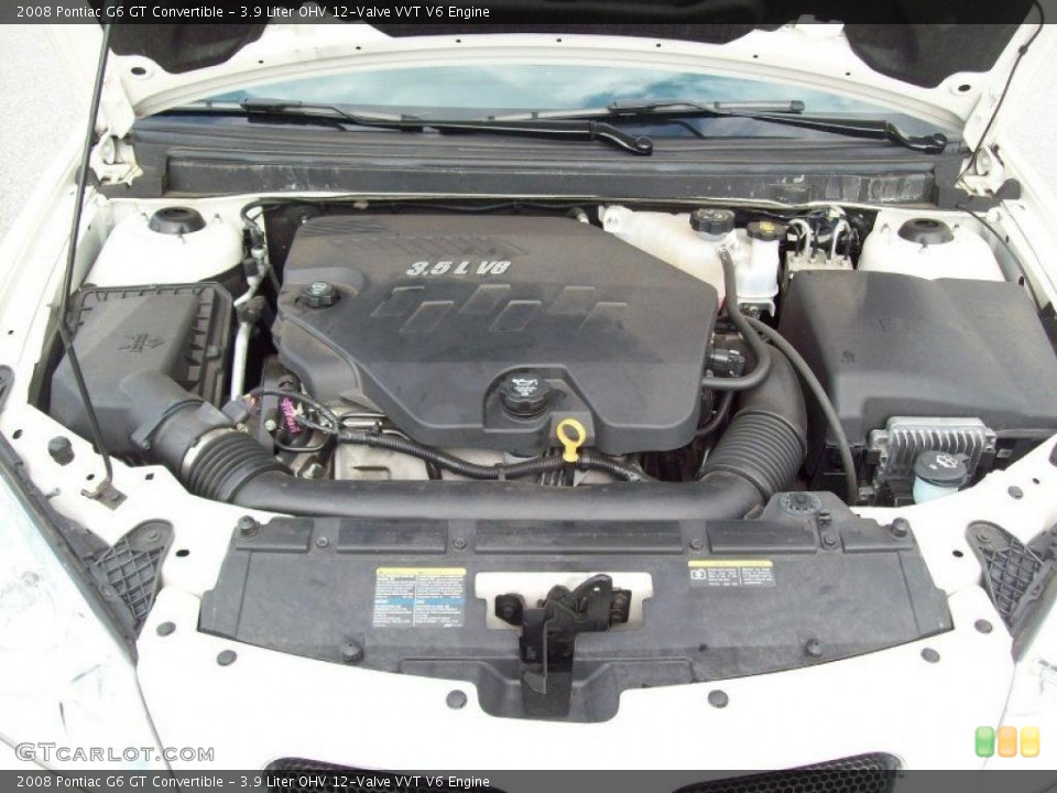 3.9 Liter OHV 12-Valve VVT V6 Engine for the 2008 Pontiac G6 #49080863