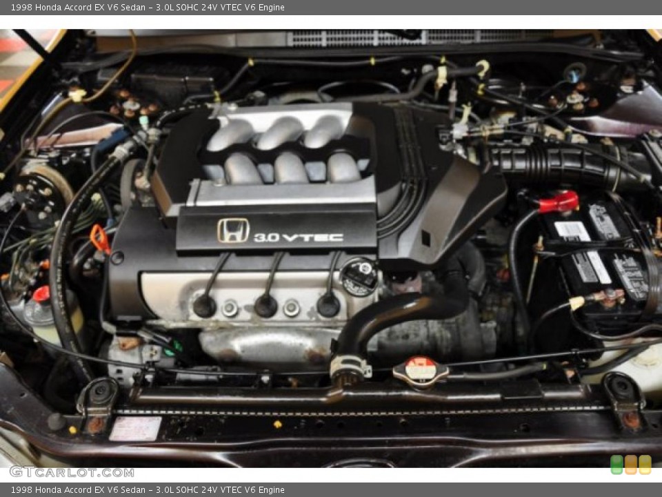 3.0L SOHC 24V VTEC V6 Engine for the 1998 Honda Accord #49081811