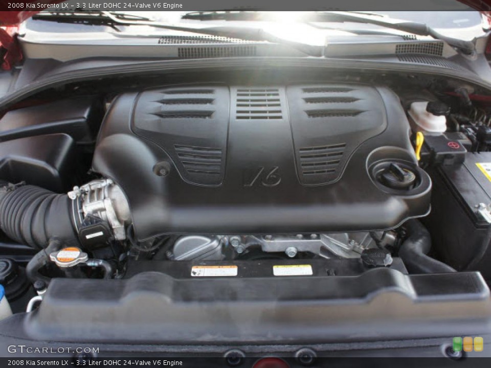 3.3 Liter DOHC 24-Valve V6 Engine for the 2008 Kia Sorento #49088091
