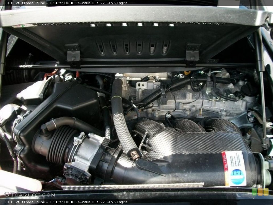 3.5 Liter DOHC 24-Valve Dual VVT-i V6 2010 Lotus Evora Engine
