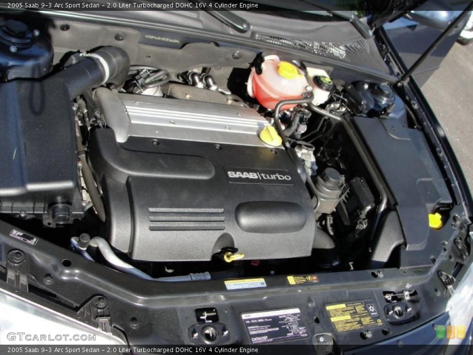 2.0 Liter Turbocharged DOHC 16V 4 Cylinder Engine for the 2005 Saab 9-3 #49101008