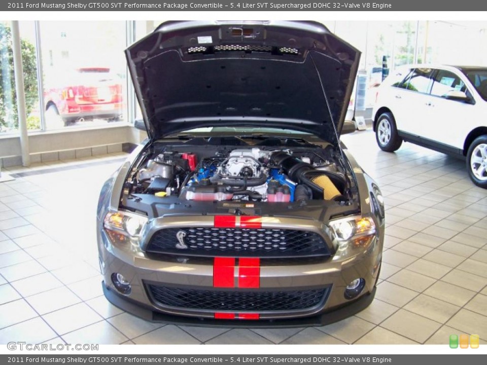 5.4 Liter SVT Supercharged DOHC 32-Valve V8 Engine for the 2011 Ford Mustang #49104500