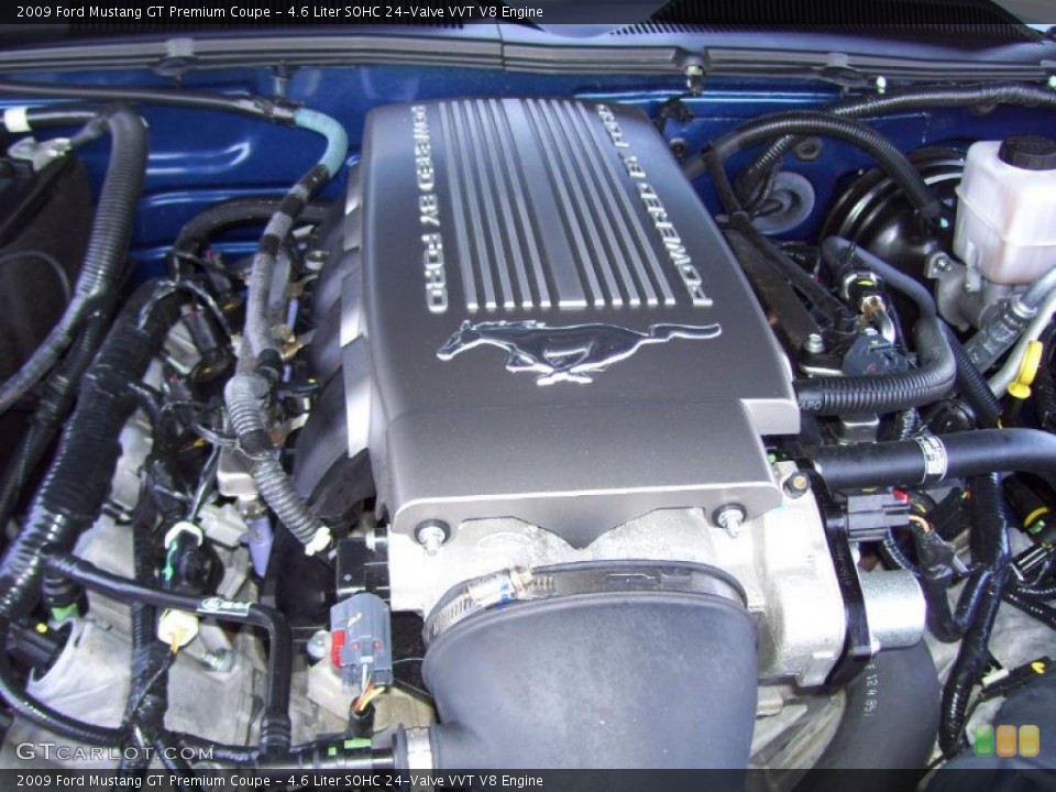 4.6 Liter SOHC 24-Valve VVT V8 Engine for the 2009 Ford Mustang #49104788