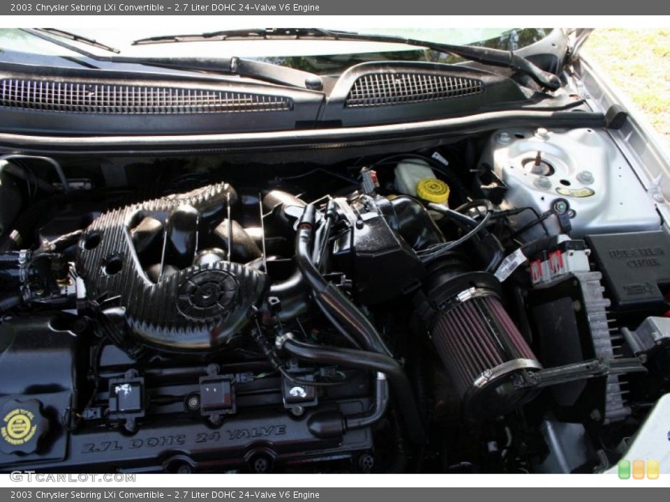 2.7 Liter DOHC 24-Valve V6 Engine for the 2003 Chrysler Sebring #49107326