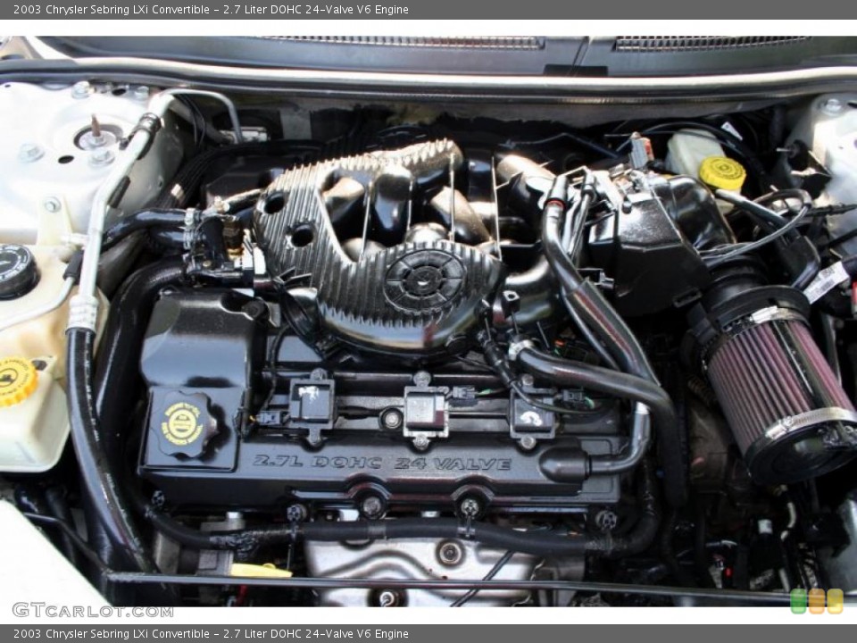 2.7 Liter DOHC 24-Valve V6 Engine for the 2003 Chrysler Sebring #49107371