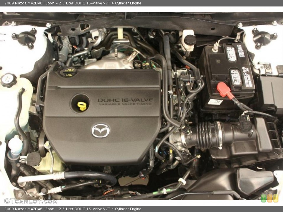 2.5 Liter DOHC 16-Valve VVT 4 Cylinder Engine for the 2009 Mazda MAZDA6 #49110638