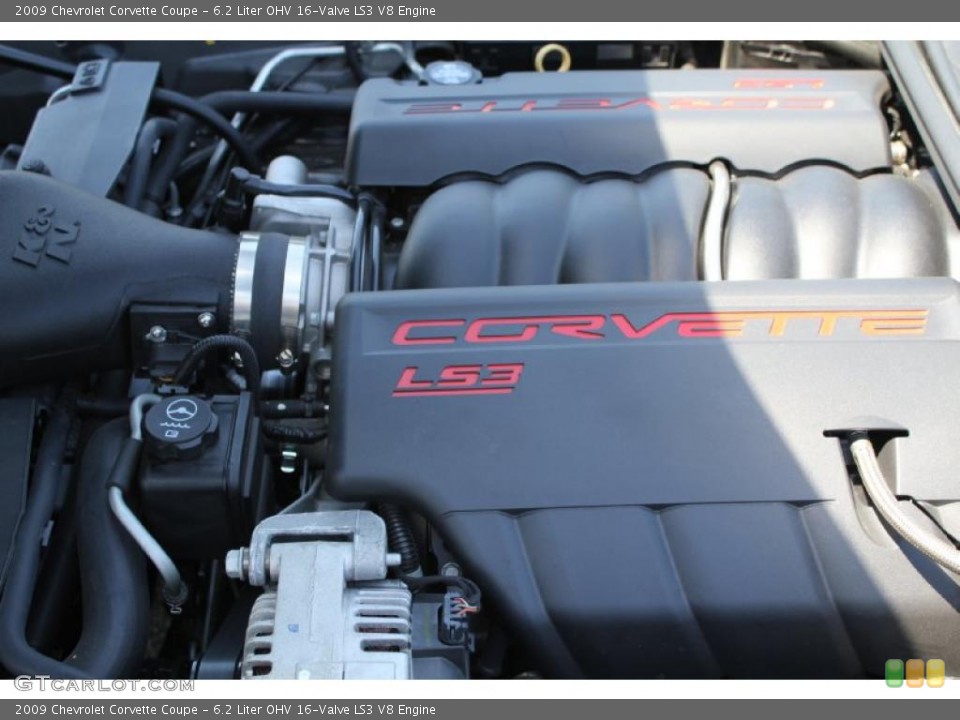 6.2 Liter OHV 16-Valve LS3 V8 Engine for the 2009 Chevrolet Corvette #49117901