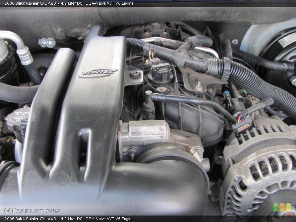 4.2 Liter DOHC 24-Valve VVT V6 Engine for the 2006 Buick Rainier #49118525