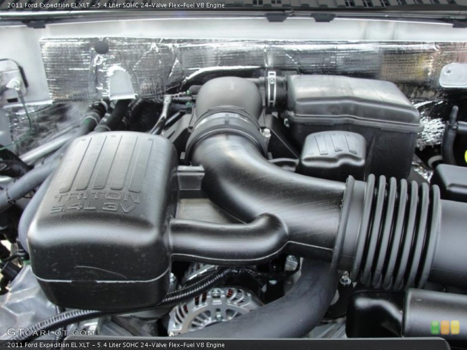 5.4 Liter SOHC 24-Valve Flex-Fuel V8 Engine for the 2011 Ford Expedition #49119962