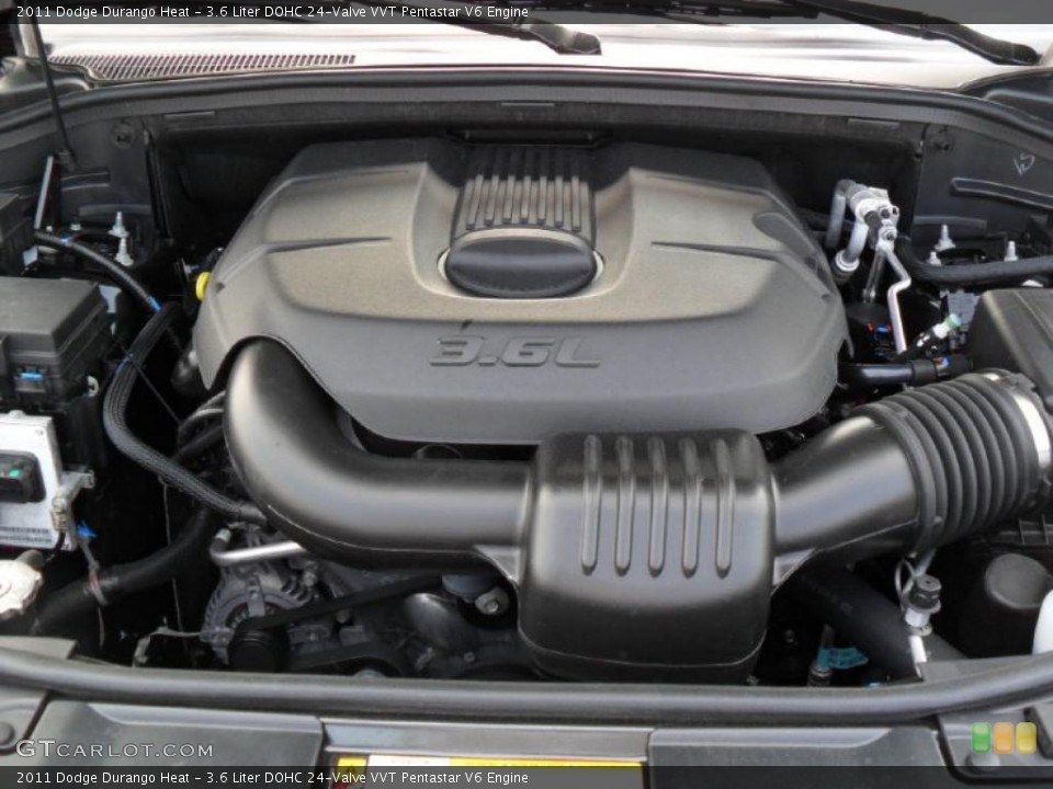 3.6 Liter DOHC 24-Valve VVT Pentastar V6 Engine for the 2011 Dodge Durango #49121231
