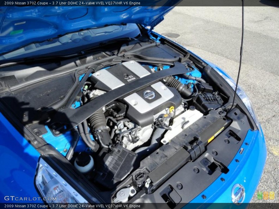 3.7 Liter DOHC 24-Valve VVEL VQ37VHR V6 Engine for the 2009 Nissan 370Z #49122590