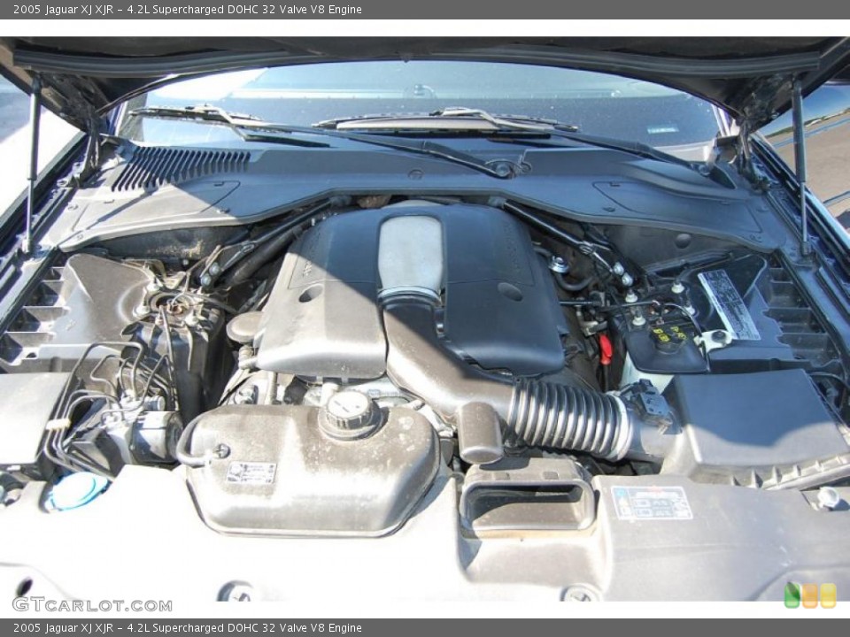 4.2L Supercharged DOHC 32 Valve V8 Engine for the 2005 Jaguar XJ #49122977