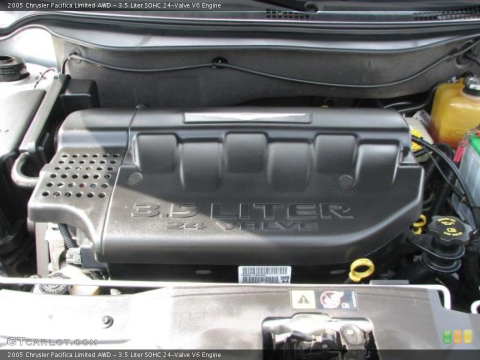 3.5 Liter SOHC 24-Valve V6 Engine for the 2005 Chrysler Pacifica #49127219